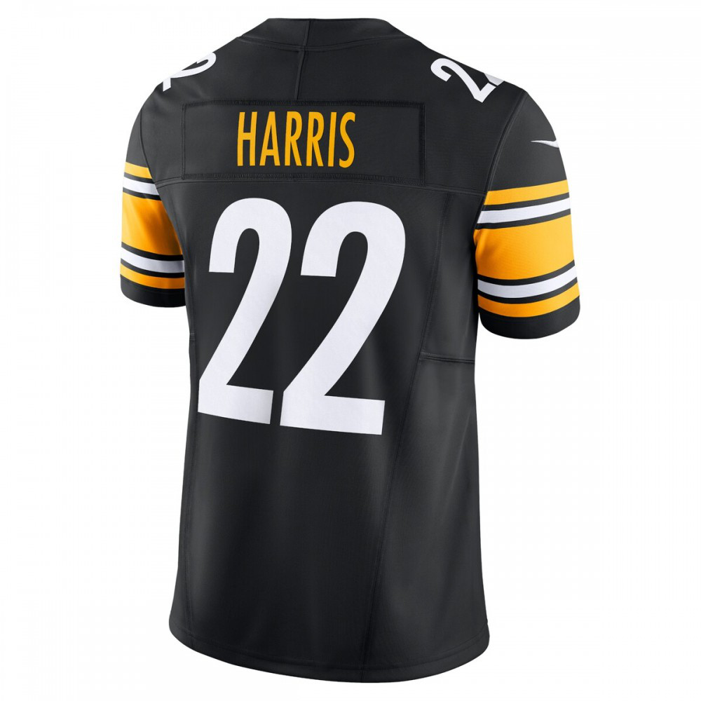 Najee Harris Pittsburgh Steelers Nike Vapor F.U.S.E. Limited Jersey - Black-GridironStore